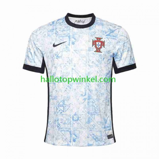 Portugal Voetbalshirt Heren Uit Tenue Euro 2024 Korte Mouw