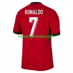 Portugal Voetbalshirt Cristiano Ronaldo 7 Heren Thuis Tenue Euro 2024 Korte Mouw