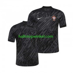 Portugal Voetbalshirt Doelman Heren Uit Tenue Euro 2024 Korte Mouw
