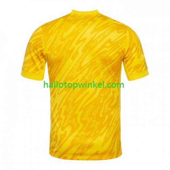 Portugal Voetbalshirt Doelman Heren Thuis Tenue Euro 2024 Korte Mouw