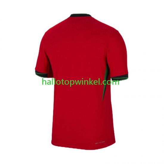 Portugal Voetbalshirt Heren Thuis Tenue Euro 2024 Korte Mouw