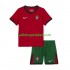 Portugal Voetbalshirt Kleuters/Kids Thuis Tenue Euro 2024 Korte Mouw