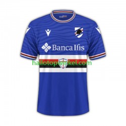 Sampdoria Voetbalshirt Heren Thuis Tenue 2023-2024 Korte Mouw