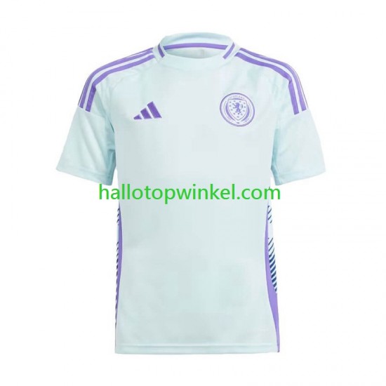 Schotland Voetbalshirt Heren Uit Tenue Euro 2024 Korte Mouw