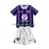 Voetbalshirt Toulouse Kleuters/Kids Uit Tenue 2023-2024 Korte Mouw
