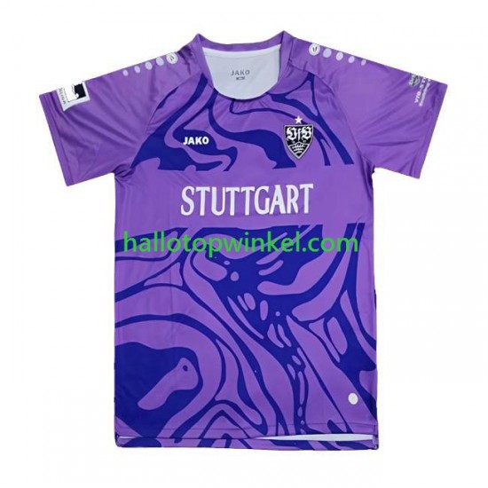 VfB Stuttgart Voetbalshirt Special Doelman Heren Thuis Tenue 2023-2024 Korte Mouw