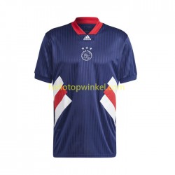 AFC Ajax Voetbalshirt Icon Retro Heren Thuis Tenue 2022-2023 Korte Mouw