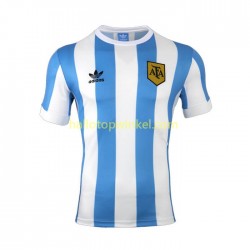 Argentinië Voetbalshirt 1978 Retro Heren Thuis Tenue Korte Mouw