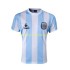 Argentinië Voetbalshirt 1986 Retro Heren Thuis Tenue Korte Mouw