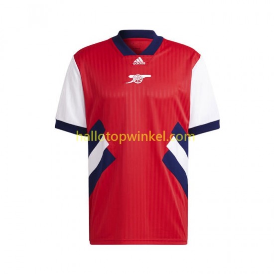 Arsenal Voetbalshirt Icon Retro Heren Thuis Tenue 2022-2023 Korte Mouw