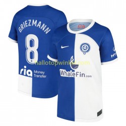 Atlético Madrid Voetbalshirt Griezmann 8 120 Anniversary Heren Thuis Tenue 2022-2023 Korte Mouw