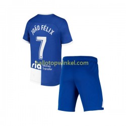 Atlético Madrid Voetbalshirt Joao Felix 7 120 Anniversary Kleuters/Kids Thuis Tenue 2022-2023 Korte Mouw