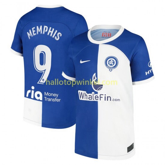 Atlético Madrid Voetbalshirt Memphis 9 120 Anniversary Heren Thuis Tenue 2022-2023 Korte Mouw