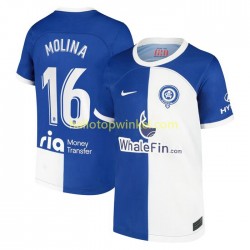 Atlético Madrid Voetbalshirt Molina 16 120 Anniversary Heren Thuis Tenue 2022-2023 Korte Mouw