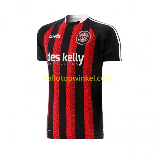 Bohemian Voetbalshirt Heren Thuis Tenue 2023 Korte Mouw