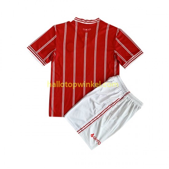 Bristol City Voetbalshirt Kleuters/Kids Thuis Tenue 2023-2024 Korte Mouw