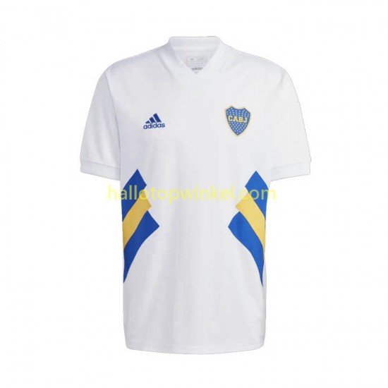 CA Boca Juniors Voetbalshirt Icon Retro Heren Thuis Tenue 2022-2023 Korte Mouw