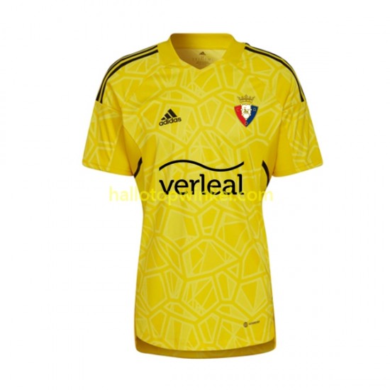 CA Osasuna Voetbalshirt Doelman Heren Derde Tenue 2022-2023 Korte Mouw