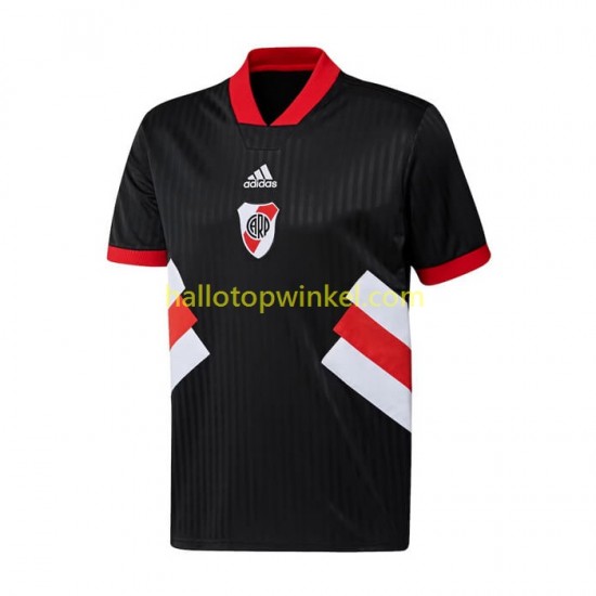 CA River Plate Voetbalshirt Icon Retro Heren Thuis Tenue 2022-2023 Korte Mouw