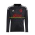 CR Flamengo Voetbalshirt Doelman Heren Uit Tenue 2023-2024 Lange Mouw