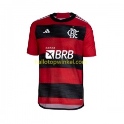 CR Flamengo Voetbalshirt Heren Thuis Tenue 2023-2024 Korte Mouw