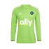 Charlotte FC Voetbalshirt Doelman Heren Thuis Tenue 2023-2024 Lange Mouw