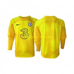 Chelsea Voetbalshirt Doelman Heren Uit Tenue 2022-2023 Lange Mouw