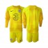 Chelsea Voetbalshirt Doelman Kleuters/Kids Uit Tenue 2022-2023 Lange Mouw