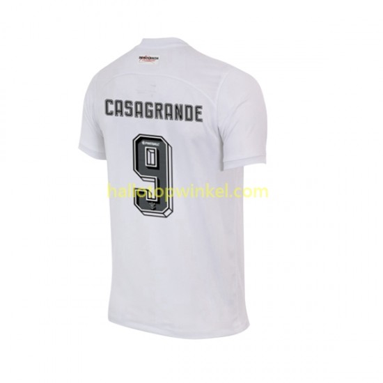 Corinthians Voetbalshirt Yuri Alberto 9 Heren Thuis Tenue 2023 Korte Mouw