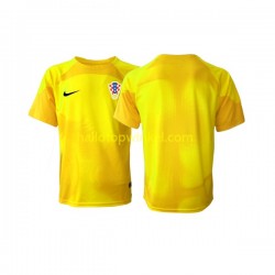 Kroatië Voetbalshirt Doelman Heren Thuis Tenue WK 2022 Korte Mouw
