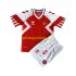Denemarken Voetbalshirt Kleuters/Kids Thuis Tenue 2023 Korte Mouw