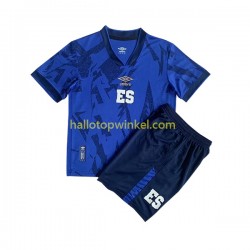 EL Salvador Voetbalshirt Kleuters/Kids Thuis Tenue 2023 Korte Mouw