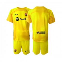 FC Barcelona Voetbalshirt Doelman Kleuters/Kids Vierde Tenue 2022-2023 Korte Mouw