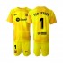 FC Barcelona Voetbalshirt Ter Stegen 1 Doelman Kleuters/Kids Vierde Tenue 2022-2023 Korte Mouw