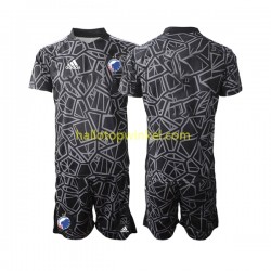 FC Kopenhagen Voetbalshirt Doelman Kleuters/Kids Thuis Tenue 2022-2023 Korte Mouw