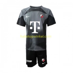FC Utrecht Voetbalshirt Doelman Kleuters/Kids Thuis Tenue 2022-2023 Korte Mouw