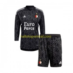 Feyenoord Rotterdam Voetbalshirt Doelman Kleuters/Kids Vierde Tenue 2022-2023 Lange Mouw