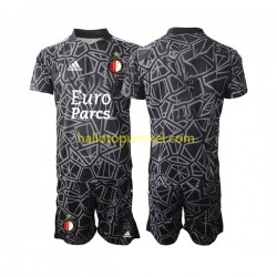 Feyenoord Rotterdam Voetbalshirt Doelman Kleuters/Kids Vierde Tenue 2022-2023 Korte Mouw