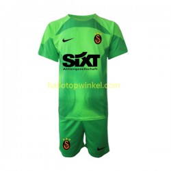 Galatasaray Voetbalshirt Doelman Kleuters/Kids Thuis Tenue 2022-2023 Korte Mouw