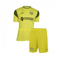 Getafe CF Voetbalshirt Doelman Kleuters/Kids Thuis Tenue 2022-2023 Korte Mouw