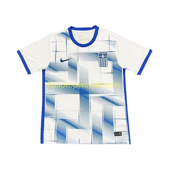 Griekenland Voetbalshirt Heren Thuis Tenue 2022-2023 Korte Mouw