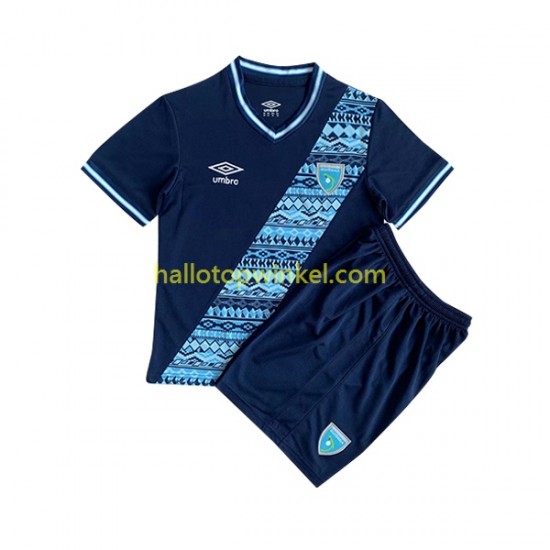 Guatemala Voetbalshirt Kleuters/Kids Uit Tenue 2023 Korte Mouw