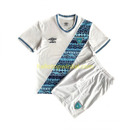 Guatemala Voetbalshirt Kleuters/Kids Thuis Tenue 2023 Korte Mouw