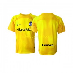 Inter Milan Voetbalshirt Doelman Heren Uit Tenue 2022-2023 Korte Mouw