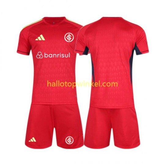 Internationaal Voetbalshirt Doelman Kleuters/Kids Thuis Tenue 2023-2024 Korte Mouw