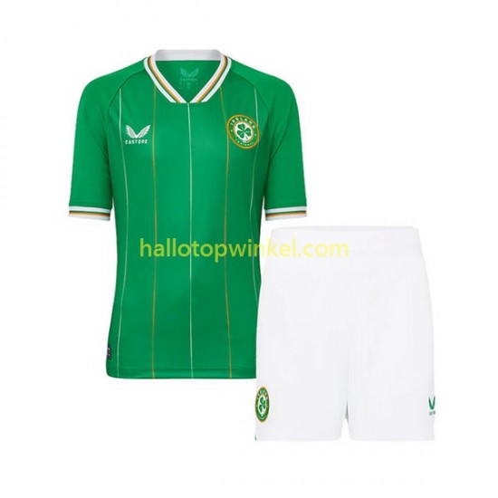 Ierland Voetbalshirt Kleuters/Kids Thuis Tenue 2023 Korte Mouw