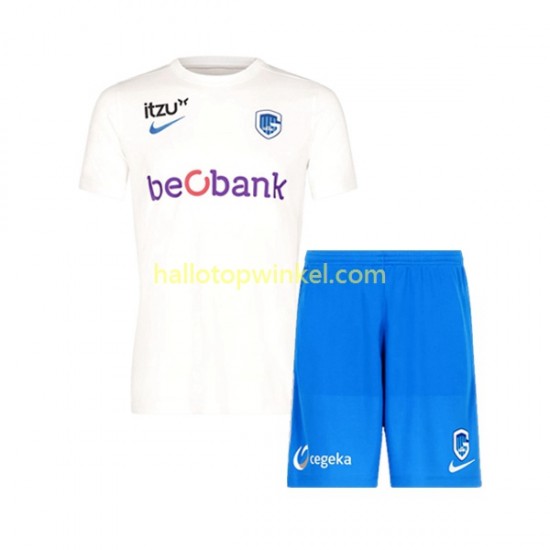 KRC Genk Voetbalshirt Kleuters/Kids Uit Tenue 2022-2023 Korte Mouw