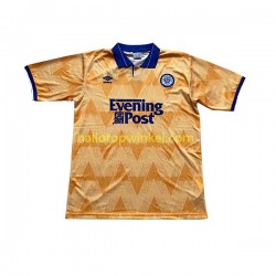 Leeds United Voetbalshirt Retro Heren Uit Tenue 1991-1992 Korte Mouw