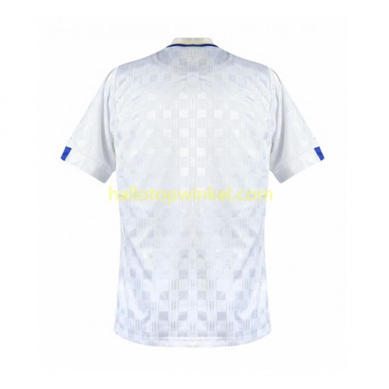 Leeds United Voetbalshirt Retro Heren Thuis Tenue 1989-1990 Korte Mouw