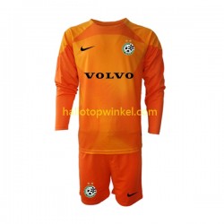 Maccabi Haifa Voetbalshirt Doelman Kleuters/Kids Uit Tenue 2022-2023 Lange Mouw